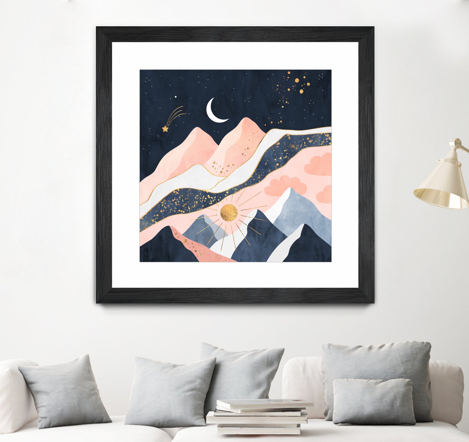 Night And Day by Elisabeth Fredriksson on GIANT ART - black digital drawing