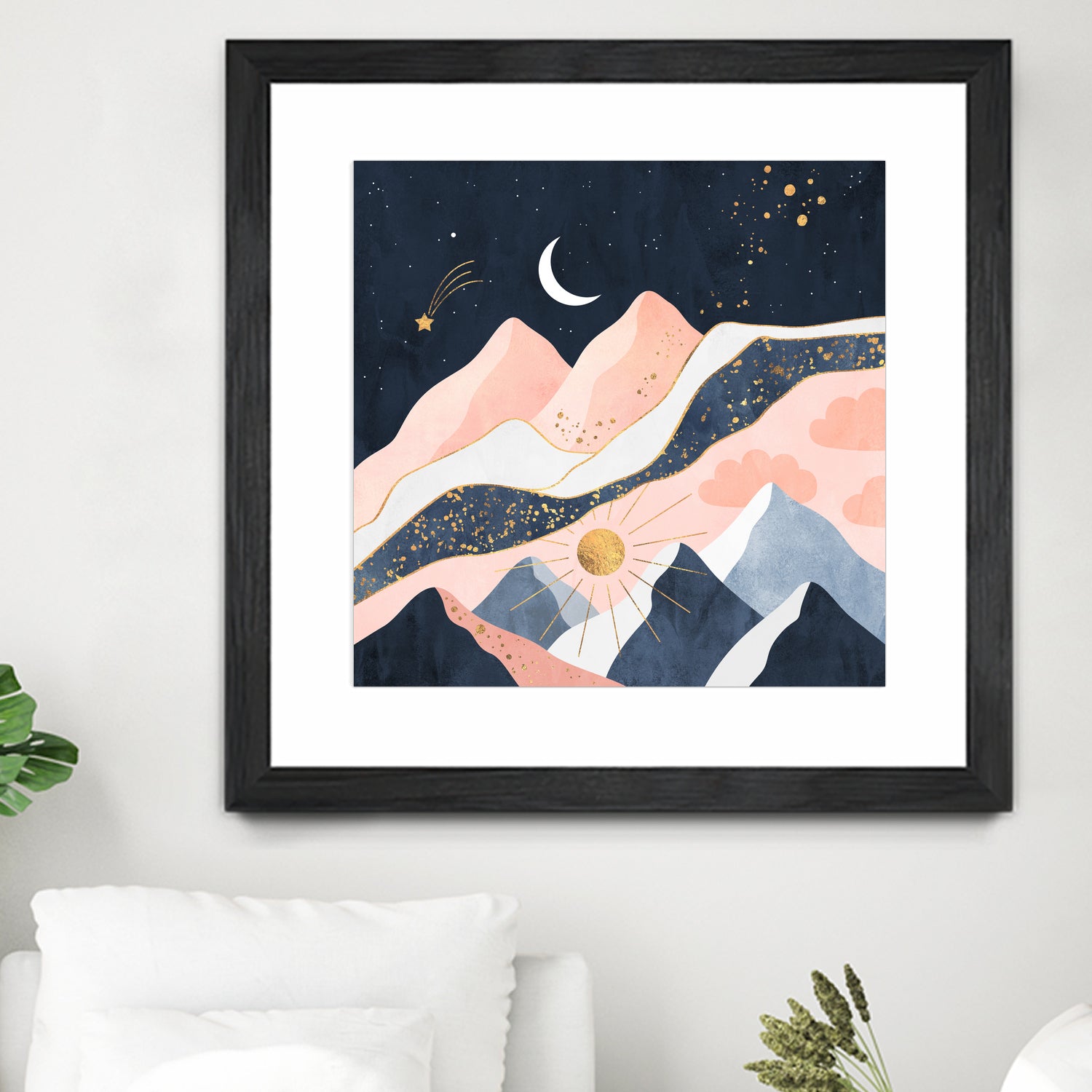 Night And Day by Elisabeth Fredriksson on GIANT ART - black digital drawing