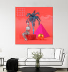 Summersun by Jorge Luis Miraldo on GIANT ART - pink 3d art