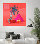 Summersun by Jorge Luis Miraldo on GIANT ART - pink 3d art