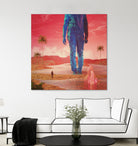 Selfscape Dream by Jorge Luis Miraldo on GIANT ART - red digital painting