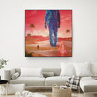 Selfscape Dream by Jorge Luis Miraldo on GIANT ART - red digital painting