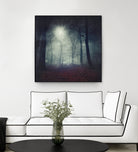 enchanted forest by Dirk Wüstenhagen on GIANT ART - blue digital painting