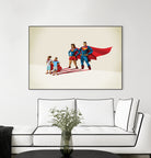 Family Traits by Jason Ratliff on GIANT ART - red digital painting