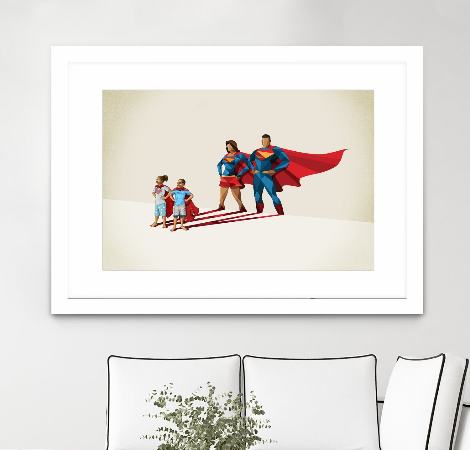 Family Traits by Jason Ratliff on GIANT ART - red digital painting