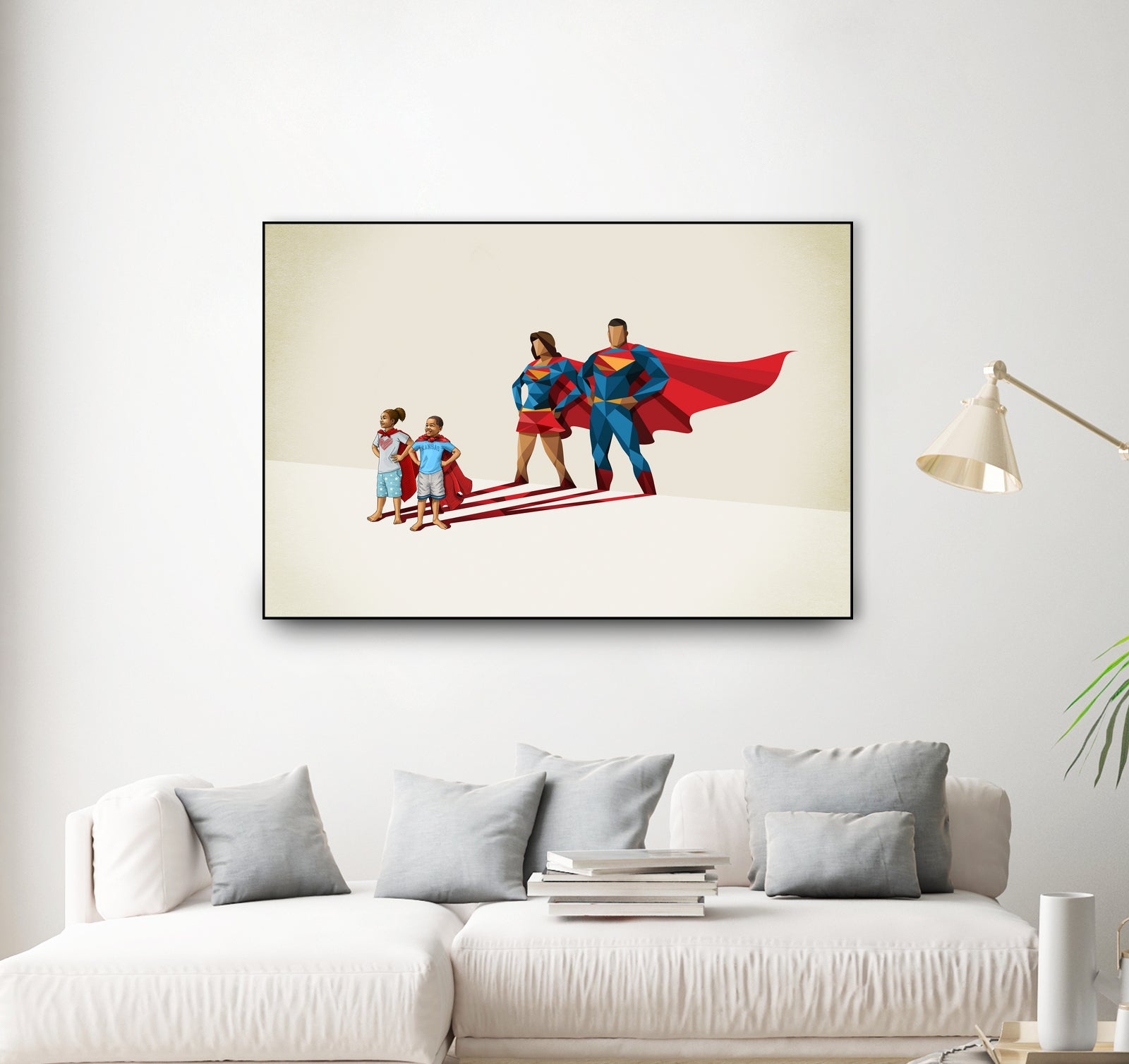 Family Traits by Jason Ratliff on GIANT ART - red digital painting