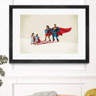 Family Traits by Jason Ratliff on GIANT ART - red digital painting