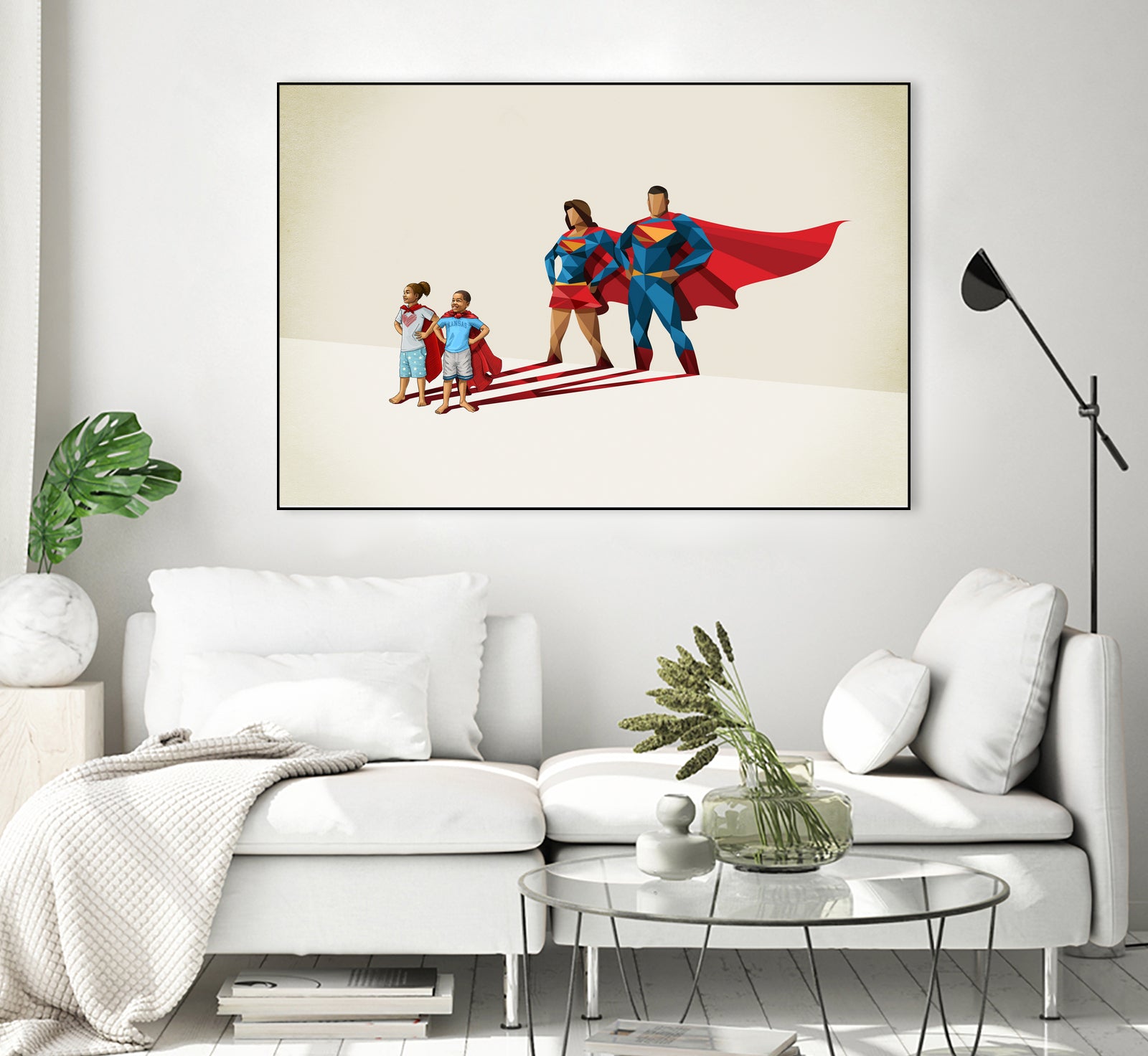 Family Traits by Jason Ratliff on GIANT ART - red digital painting