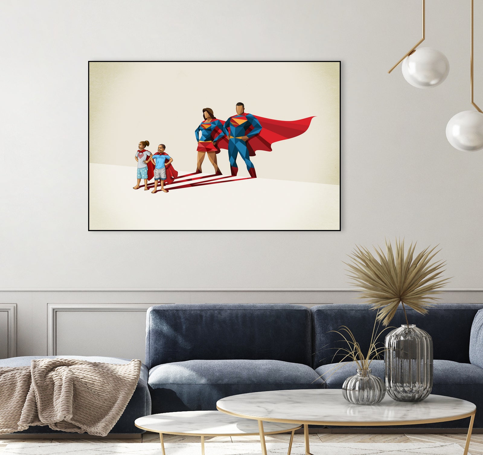 Family Traits by Jason Ratliff on GIANT ART - red digital painting