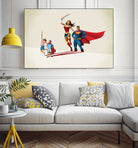 Little League by Jason Ratliff on GIANT ART - red digital painting