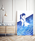 Laomedeia by Stevyn Llewellyn on GIANT ART - blue digital painting