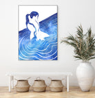 Laomedeia by Stevyn Llewellyn on GIANT ART - blue digital painting