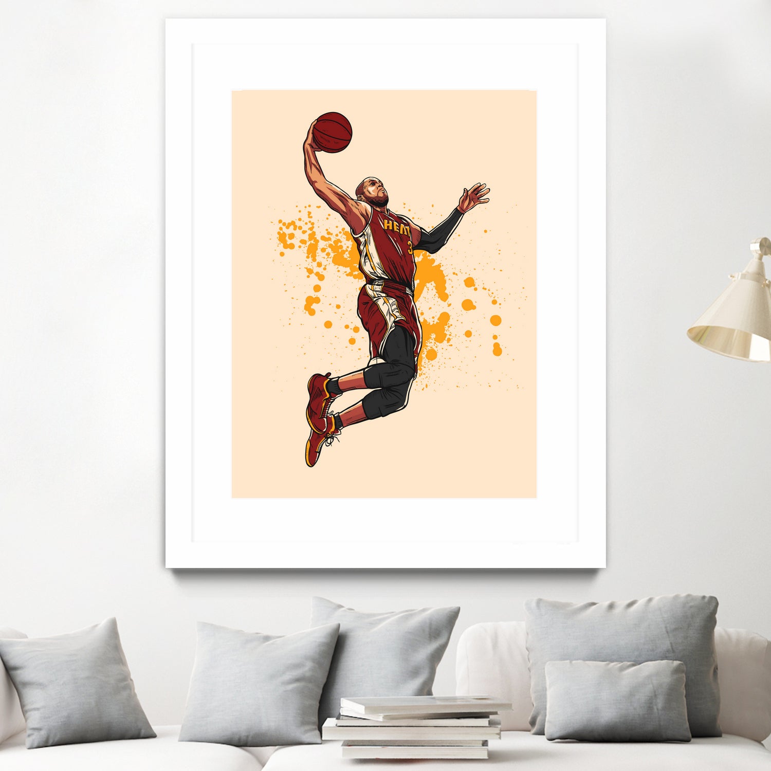 Dwayne Wade by Cearlson Vios on GIANT ART - black vector illustration