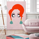 Madame Medusa by Giovanna Mariath on GIANT ART - pink digital drawing