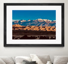 Sand Dunes Early Morning by Tim Loomis on GIANT ART - blue photo manipulation