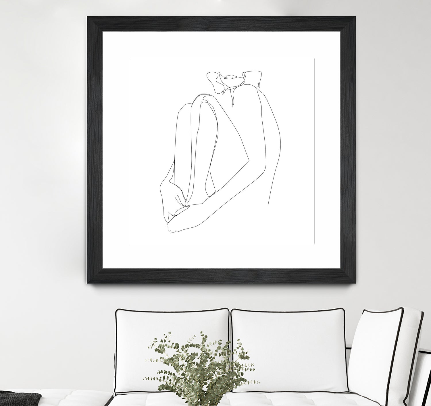 SACRAMENT - single line art by Andrew Strugallo on GIANT ART - white vector illustration