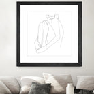 SACRAMENT - single line art by Andrew Strugallo on GIANT ART - white vector illustration