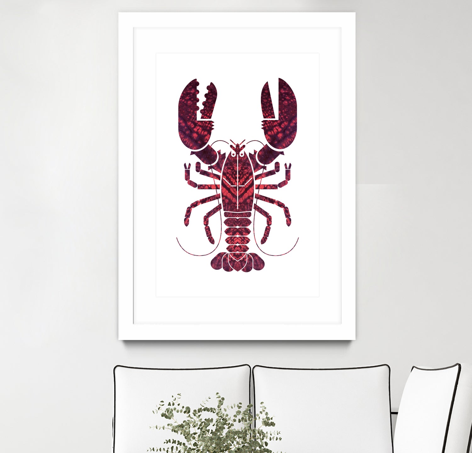 American Lobster by Scott Partridge on GIANT ART - red vector illustration