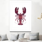 American Lobster by Scott Partridge on GIANT ART - red vector illustration