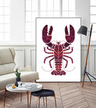 American Lobster by Scott Partridge on GIANT ART - red vector illustration