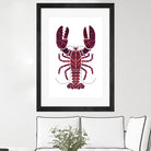 American Lobster by Scott Partridge on GIANT ART - red vector illustration