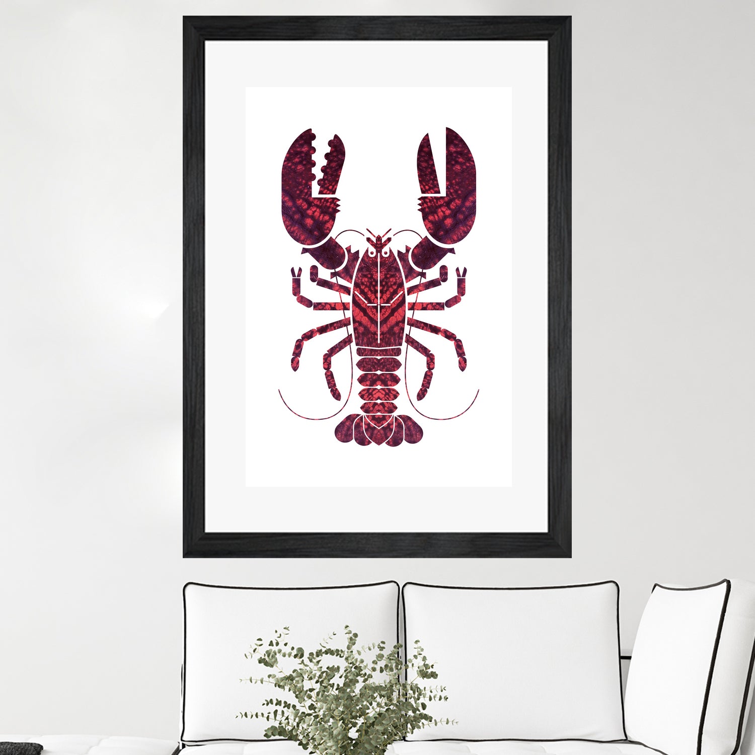 American Lobster by Scott Partridge on GIANT ART - red vector illustration