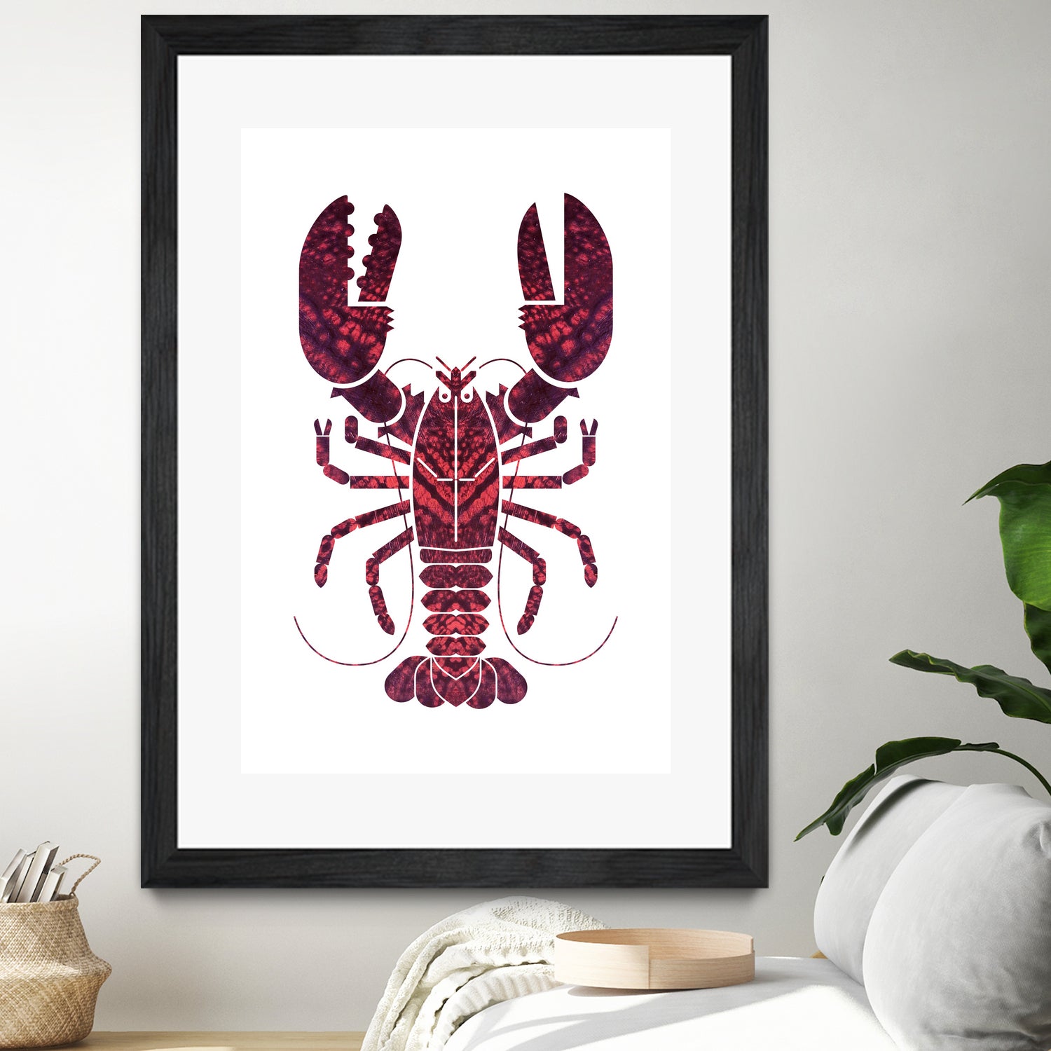 American Lobster by Scott Partridge on GIANT ART - red vector illustration