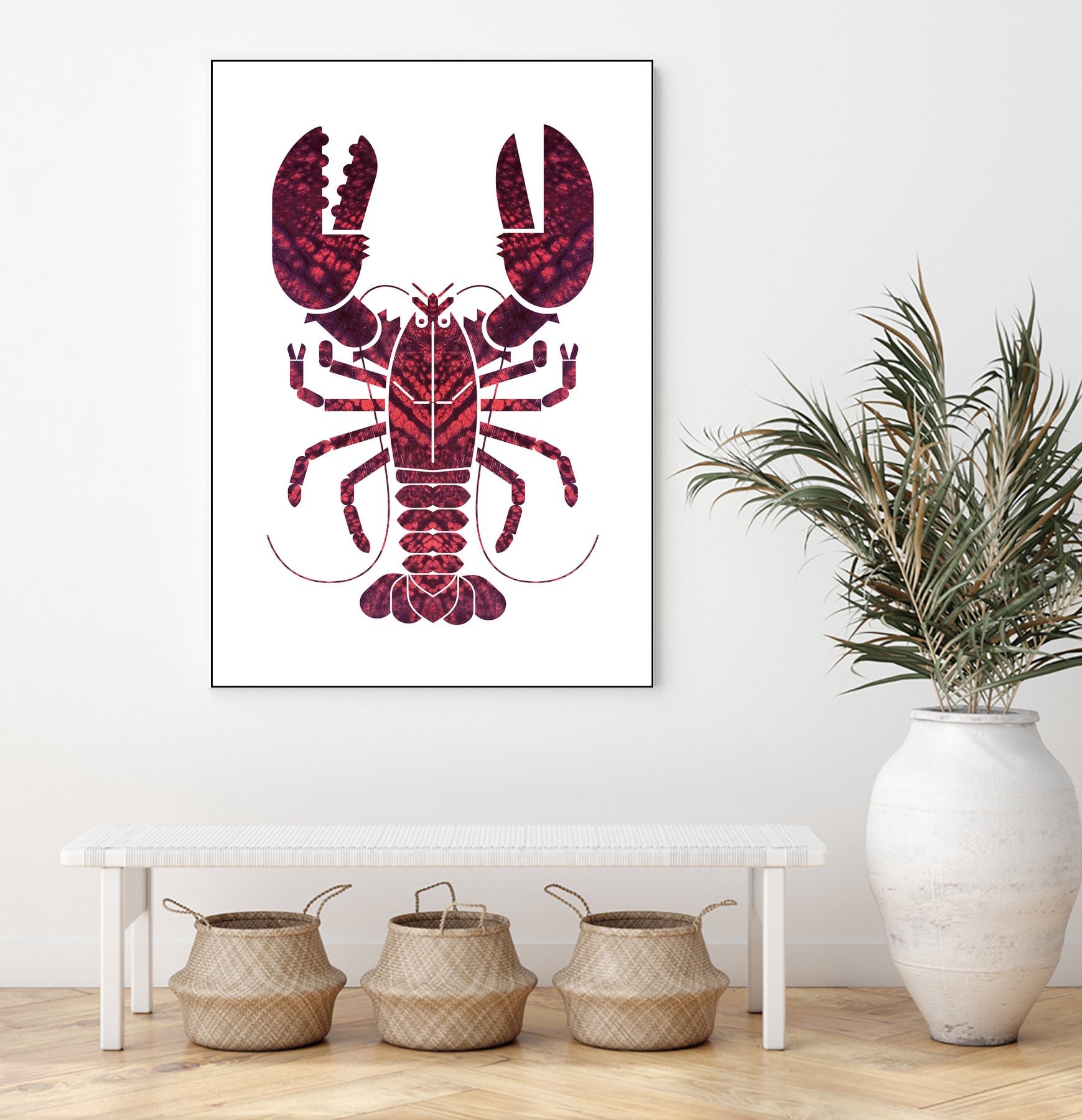 American Lobster by Scott Partridge on GIANT ART - red vector illustration