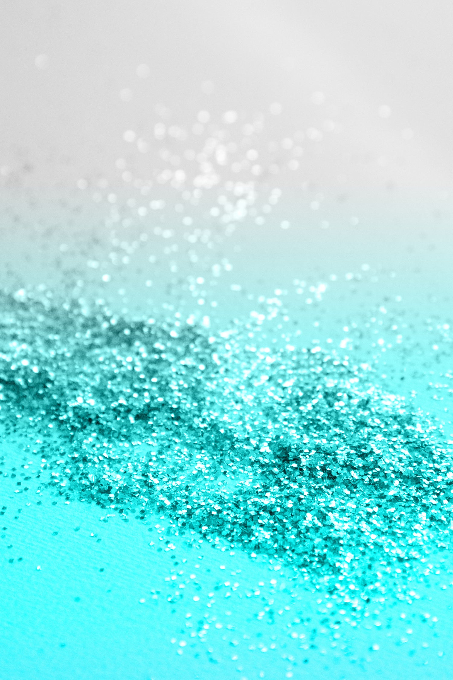 Silver Gray Aqua Teal Ocean Glitter #1 #shiny #decor #art by Anita & Bella Jantz on GIANT ART - blue photo illustration