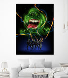 Ghostbusters by Nikita Abakumov on GIANT ART - black digital painting