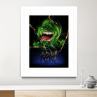 Ghostbusters by Nikita Abakumov on GIANT ART - black digital painting