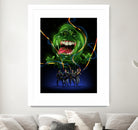 Ghostbusters by Nikita Abakumov on GIANT ART - black digital painting