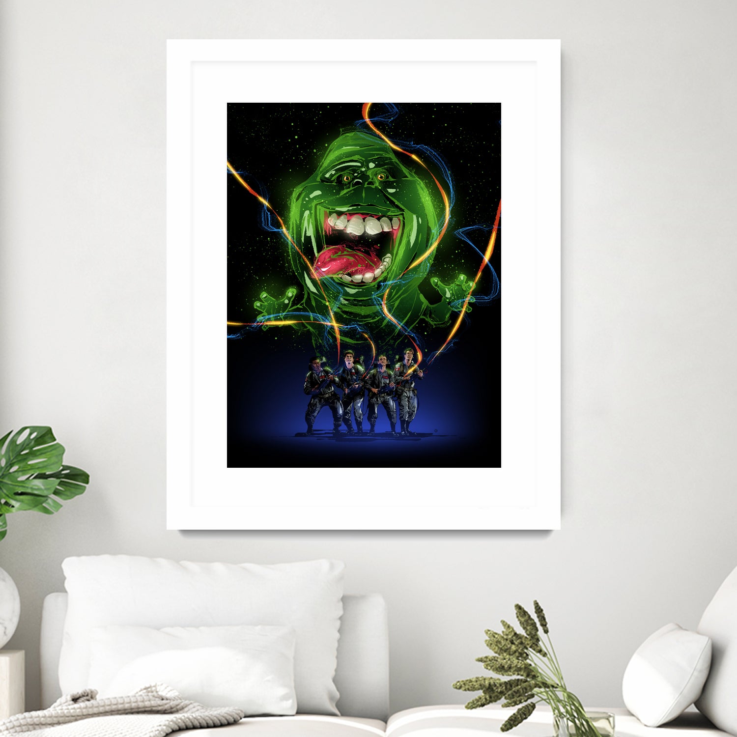 Ghostbusters by Nikita Abakumov on GIANT ART - black digital painting