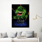 Ghostbusters by Nikita Abakumov on GIANT ART - black digital painting