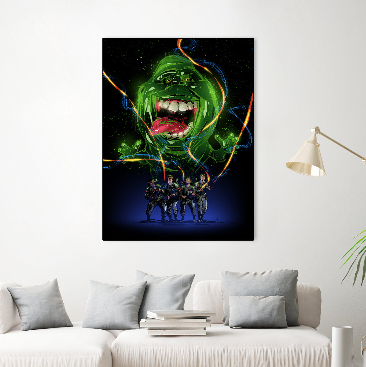 Ghostbusters by Nikita Abakumov on GIANT ART - black digital painting