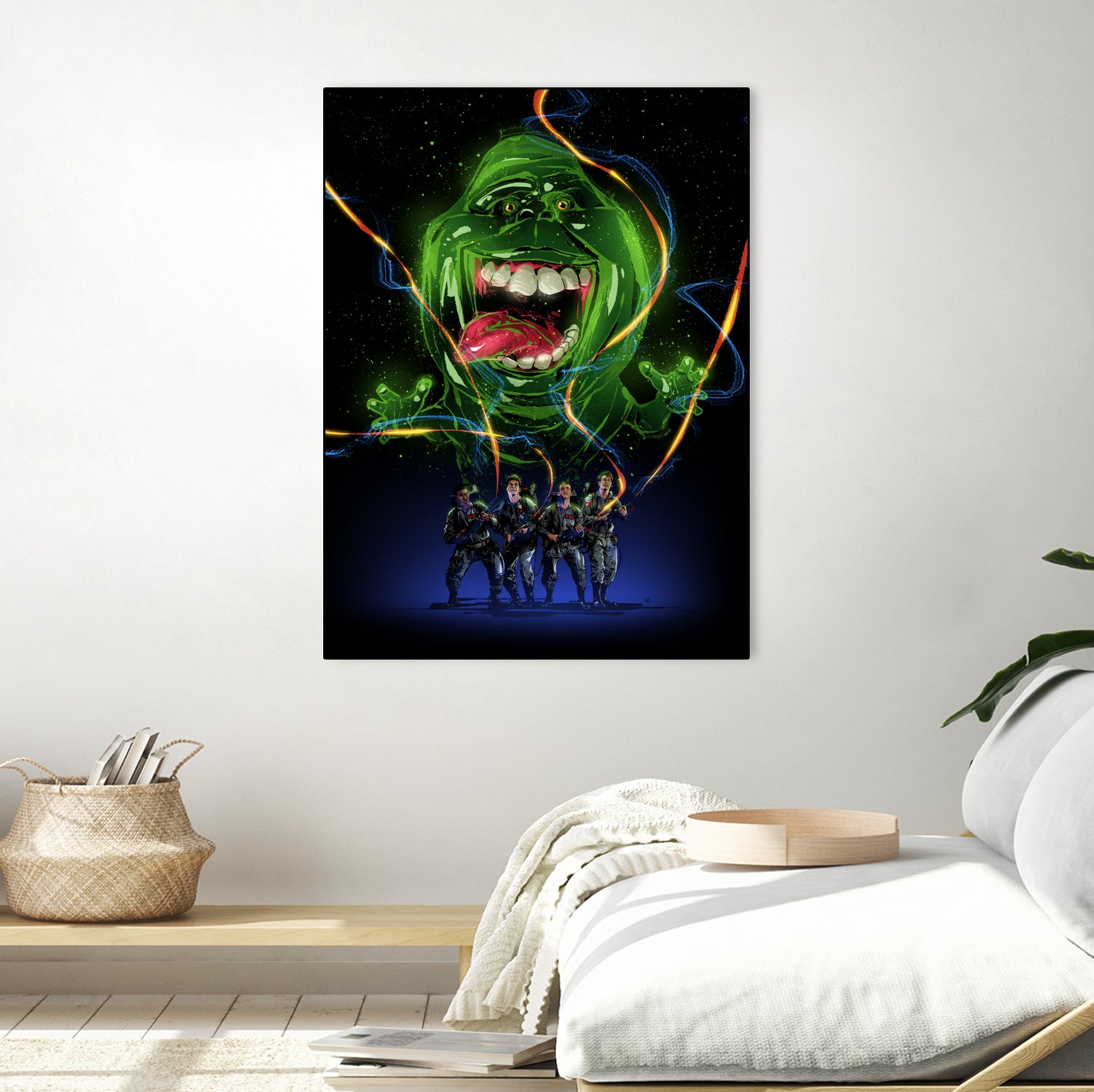 Ghostbusters by Nikita Abakumov on GIANT ART - black digital painting