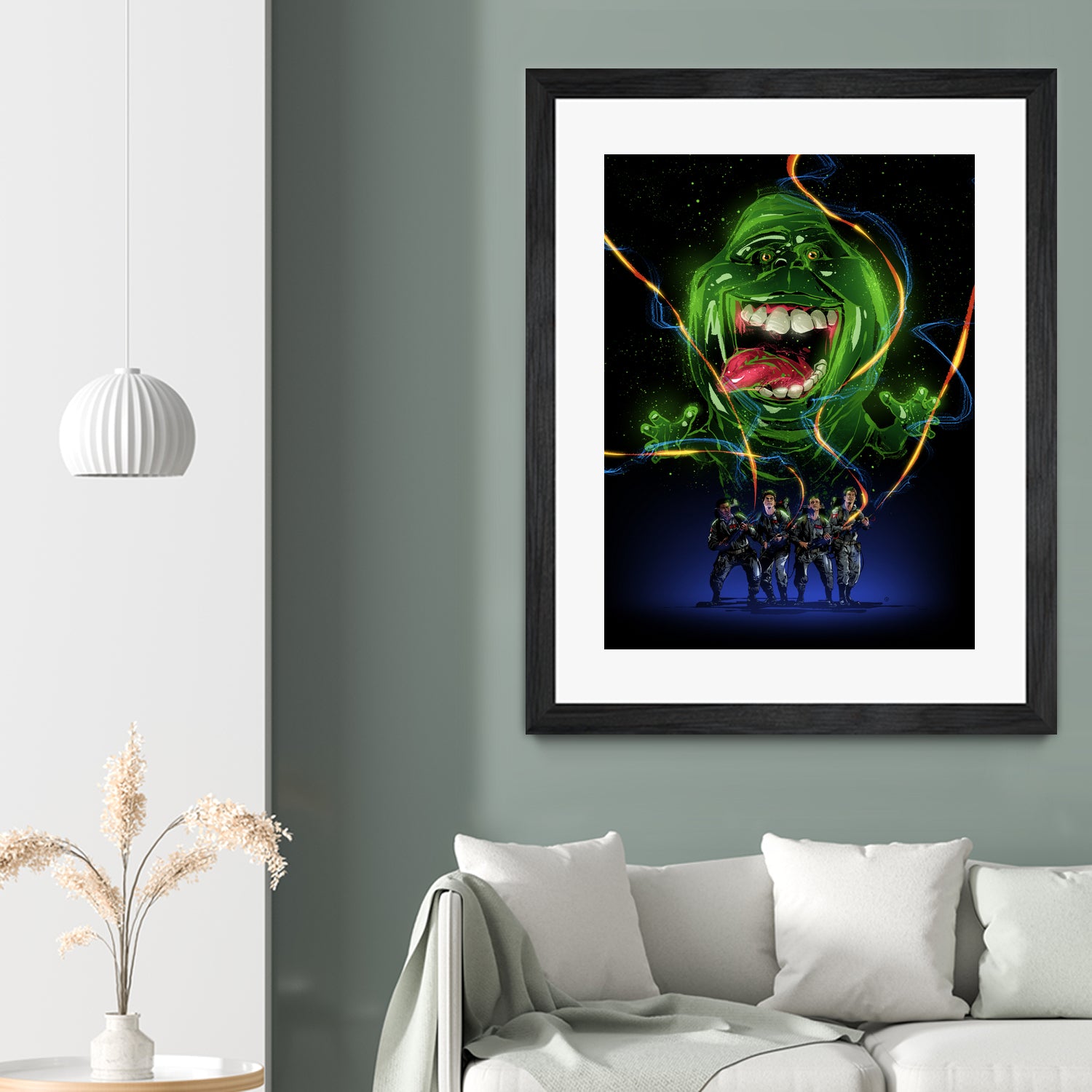 Ghostbusters by Nikita Abakumov on GIANT ART - black digital painting