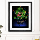 Ghostbusters by Nikita Abakumov on GIANT ART - black digital painting