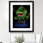 Ghostbusters by Nikita Abakumov on GIANT ART - black digital painting