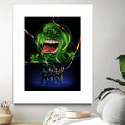 Ghostbusters by Nikita Abakumov on GIANT ART - black digital painting