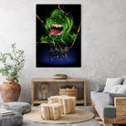 Ghostbusters by Nikita Abakumov on GIANT ART - black digital painting