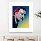 Salvador Dali by Nikita Abakumov on GIANT ART - blue digital painting