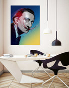 Salvador Dali by Nikita Abakumov on GIANT ART - blue digital painting