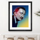 Salvador Dali by Nikita Abakumov on GIANT ART - blue digital painting