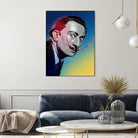 Salvador Dali by Nikita Abakumov on GIANT ART - blue digital painting