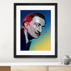 Salvador Dali by Nikita Abakumov on GIANT ART - blue digital painting