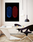Red Blue Pills by Nikita Abakumov on GIANT ART - black digital painting