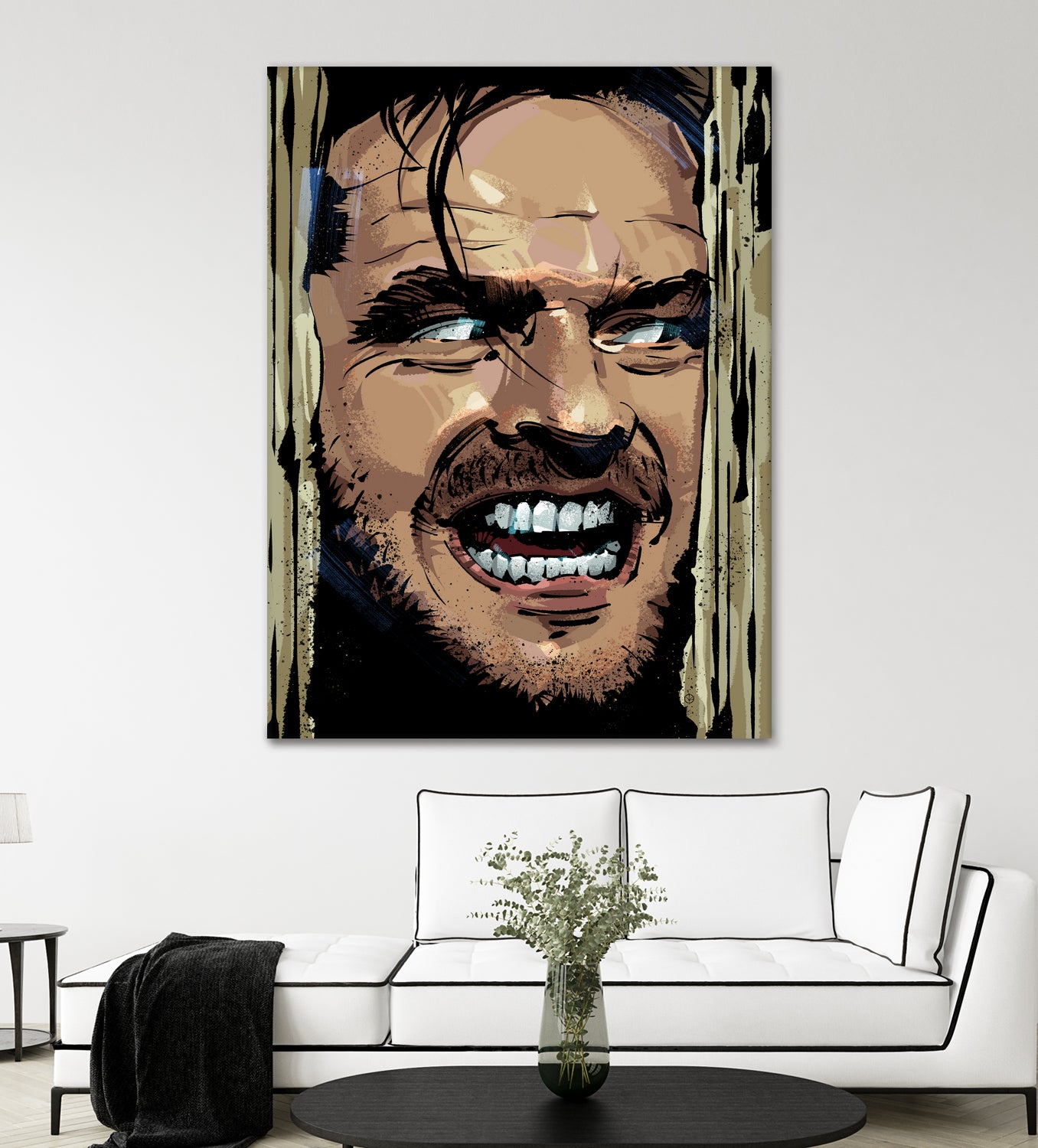 The Shining by Nikita Abakumov on GIANT ART - yellow digital painting