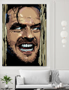 The Shining by Nikita Abakumov on GIANT ART - yellow digital painting