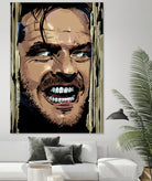 The Shining by Nikita Abakumov on GIANT ART - yellow digital painting